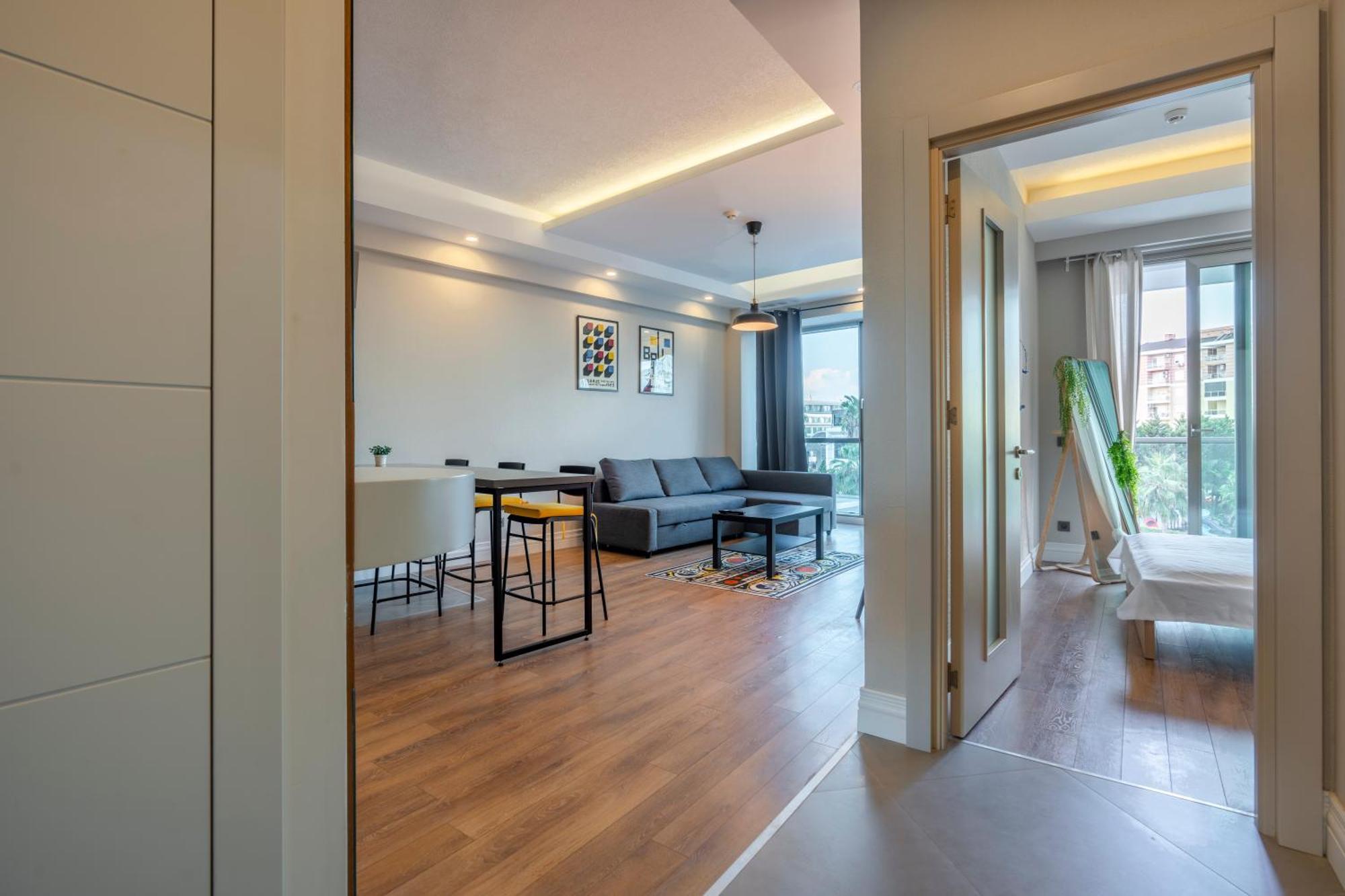 Luxury With Maxibnb 1-bed Pool, Free Spa, Fitness, Access In Aksu Daire Antalya